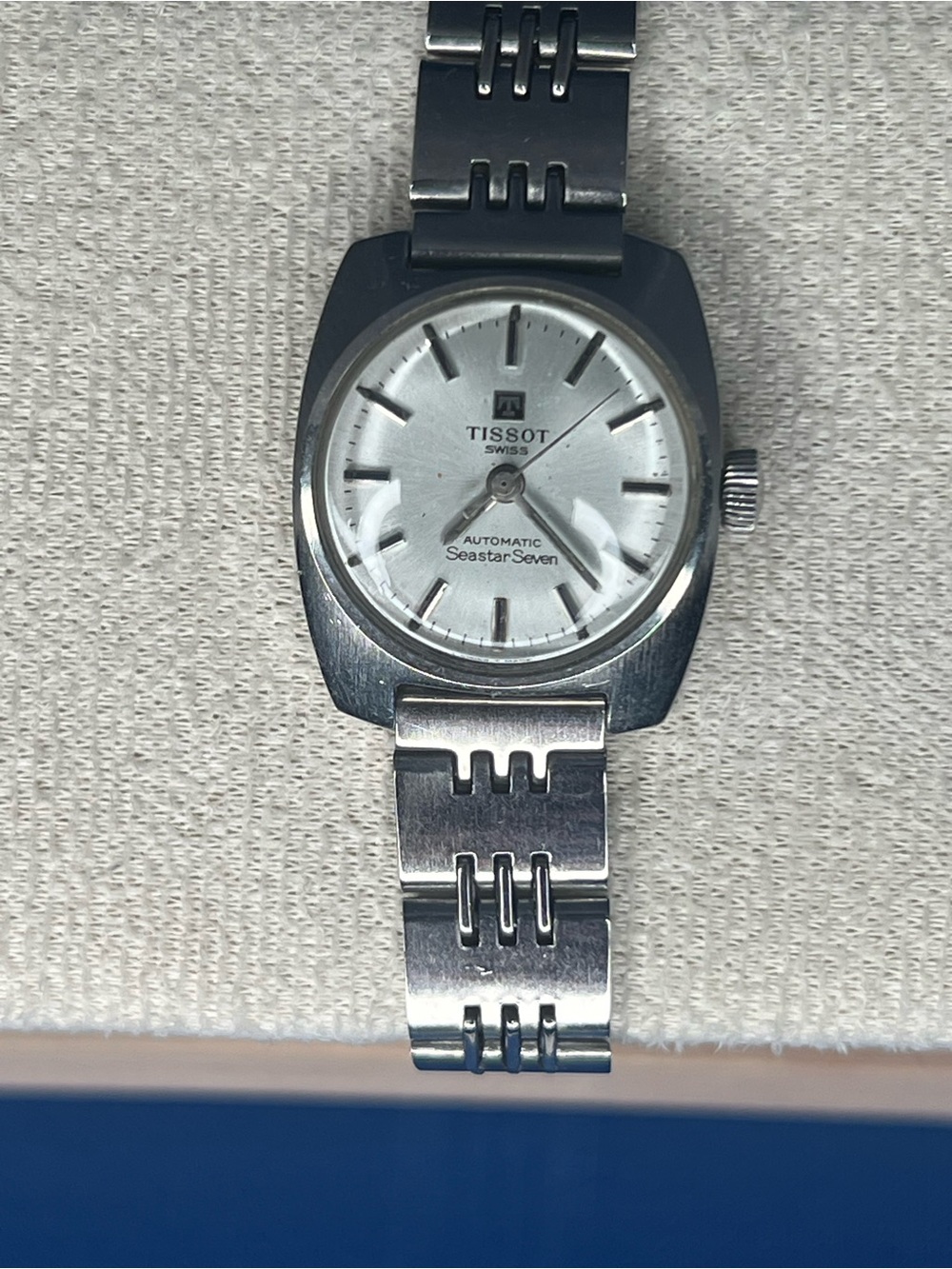 Tissot Silver Dial Stainless Steel Seastar Seven Watch